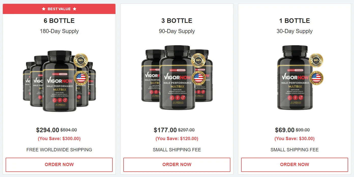 Vigor Now Order Vigor Now